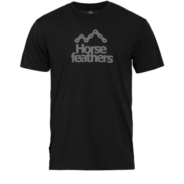 Horsefeathers ROOTER Pánske tričko, čierna, veľkosť