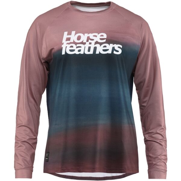 Horsefeathers QUANTUM Dámske cyklistické tričko, ružová, veľkosť