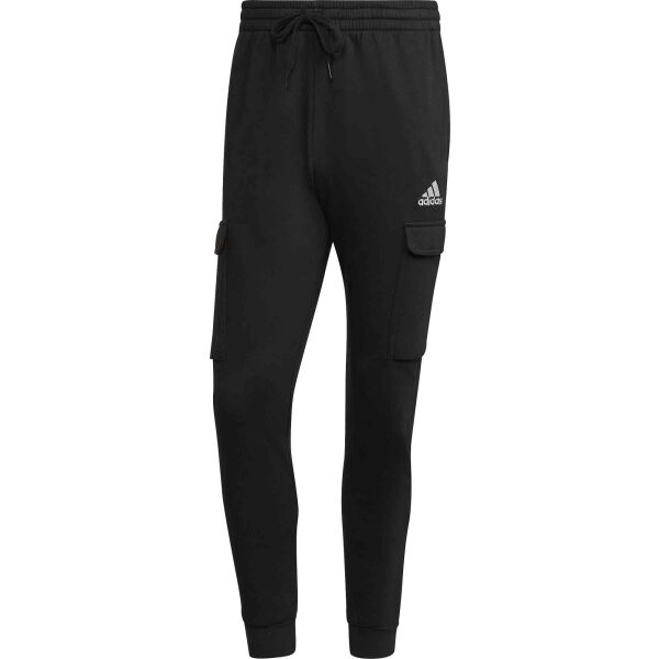 adidas FEELCOZY PANTS Pánske tepláky, čierna, veľkosť