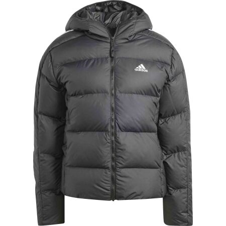 adidas ESSENTIALS 3-STRIPES MID DOWN HOODED - Dámská bunda