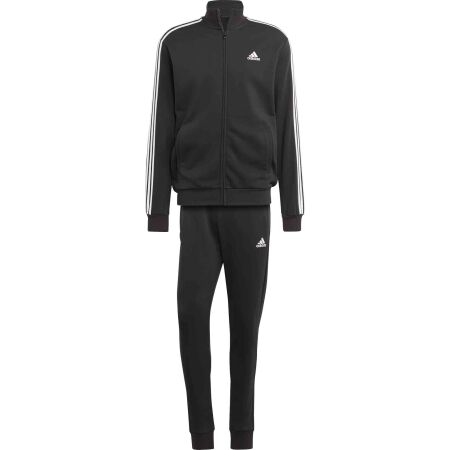 adidas BASIC 3-STRIPES FRENCH TERRY TRACK SUIT - Herren Trainingsanzug