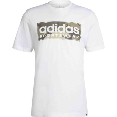 adidas CAMO LINEAR GRAPHIC - Tricou de bărbați