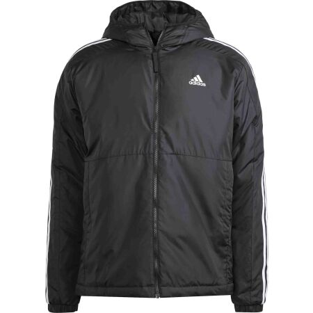 adidas ESSENTIALS 3-STRIPES INSULATED HOODED - Geacă pentru bărbați