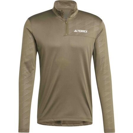 adidas TERREY MULTI HALF-ZIP - Pánske tričko