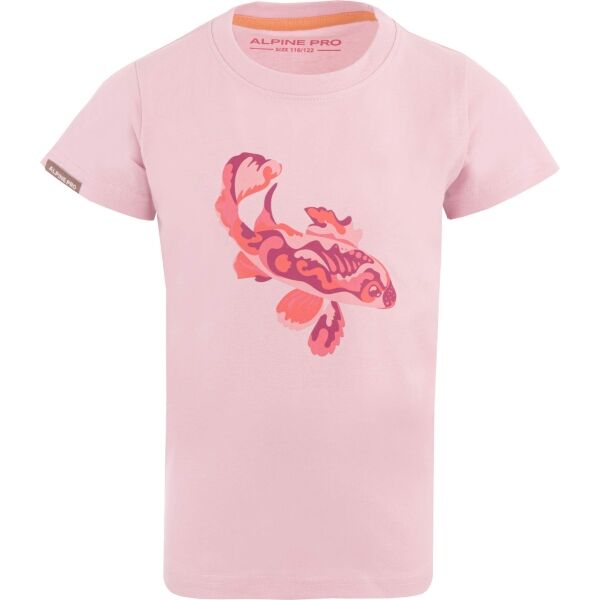 ALPINE PRO OKEGO Тениска за момичета, розово, размер