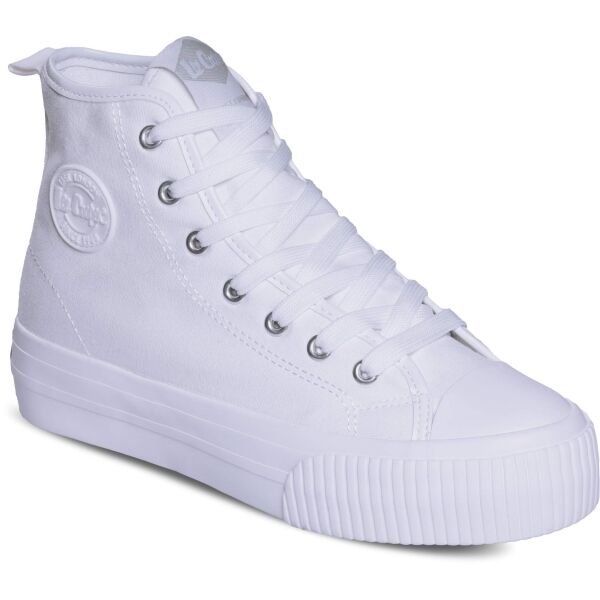 Lee Cooper CANVAS Дамски платнени обувки, бяло, размер