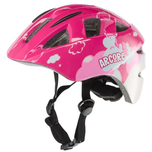 Arcore BONNY Gyerek kerékpáros sisak, rózsaszín, méret