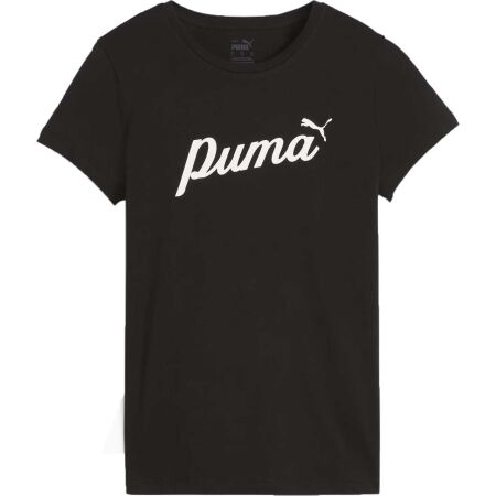 Puma ESSENTIALS + BLOSSOM SCRIP TEE - Damen T-Shirt