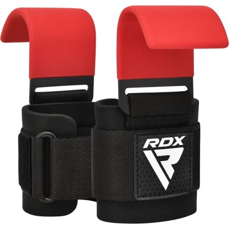 RDX GYM HOOK STRAP - Chingi cu cârlig metalic pentru ridicare greutăți