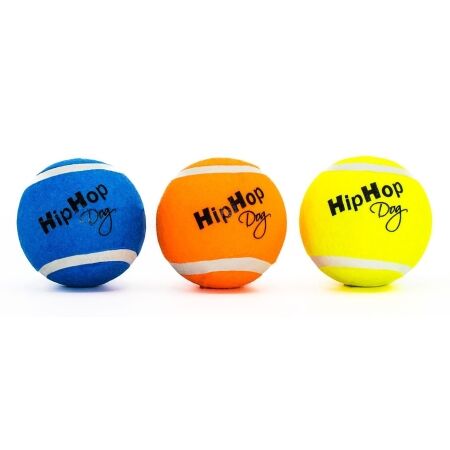 TRIXIE BALL HIPHOP - Glow in the dark tennis ball