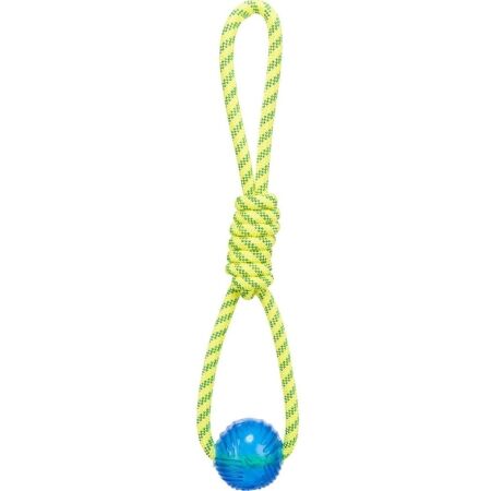 TRIXIE AQUA TOY - Rope with a rubber ball
