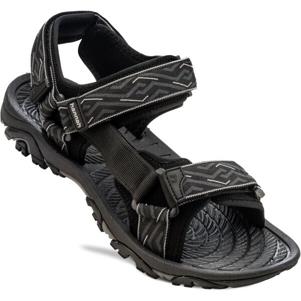 Hannah RIDDLE Unisex sandále, čierna, veľkosť 39