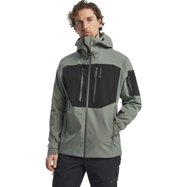 TENSON TXLITE SHELL Férfi outdoor kabát, szürke, méret