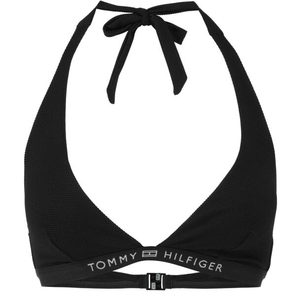 Tommy Hilfiger TRIANGLE FIXED RP Női fürdőruha felső, fekete, méret