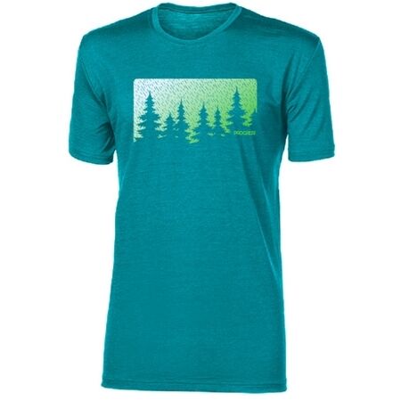 PROGRESS HRUTUR FOREST - Pánske merino tričko