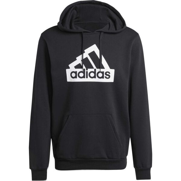 adidas MODERN ESSENTIALS GRAPHIC SWEATSHIRT Pánska mikina, čierna, veľkosť