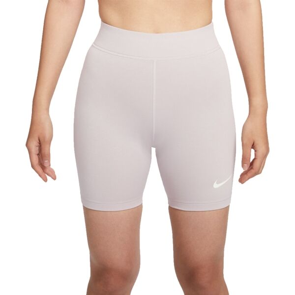 Nike SPORTSWEAR CLASSIC Női elasztikus rövidnadrág, bézs, méret