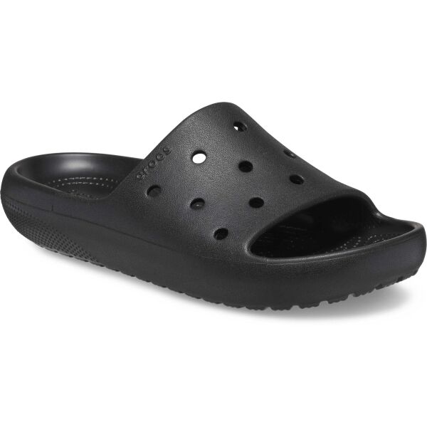 Crocs CLASSIC SLIDE V2 Uniszex papucs, fekete, méret 36/37