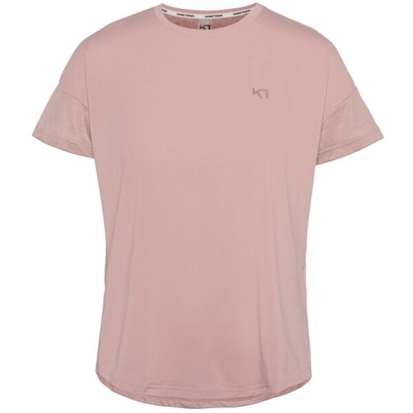 KARI TRAA VILDE AIR Női póló sportoláshoz, rózsaszín, méret