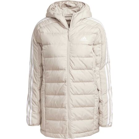 adidas ESSENTIALS 3-STRIPES LIGHT DOWN HOODED - Women's parka