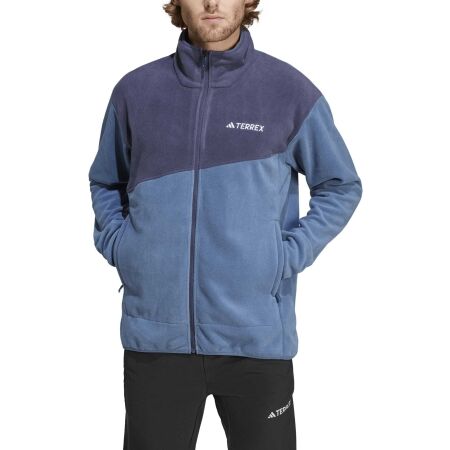 adidas TERREX MULTI FULL-ZIP FLEECE - Pánská fleecová bunda