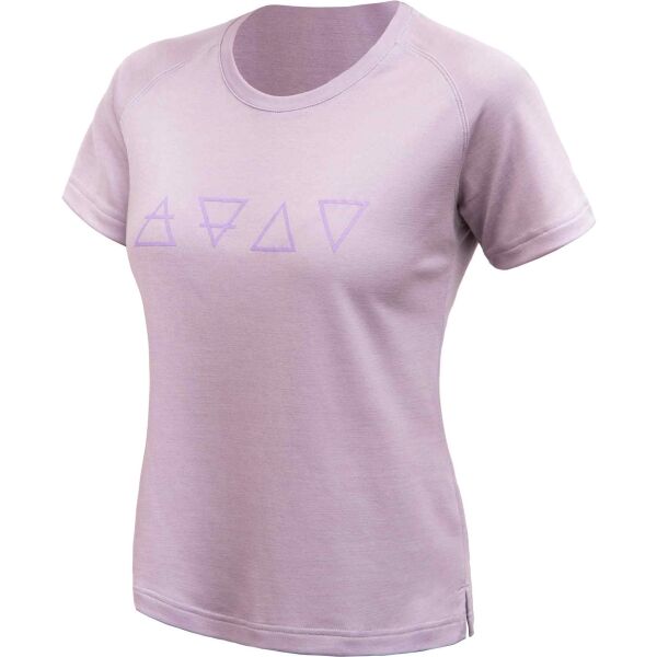 Sensor MERINO BLEND ELEMENTS Funktionsshirt für Damen, violett, größe L