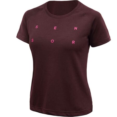 Sensor MERINO BLEND TYPO - Women's functional shirt