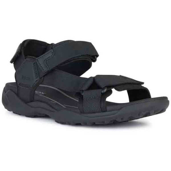 Geox TERRENO + GRIP A Pánske sandále, čierna, veľkosť