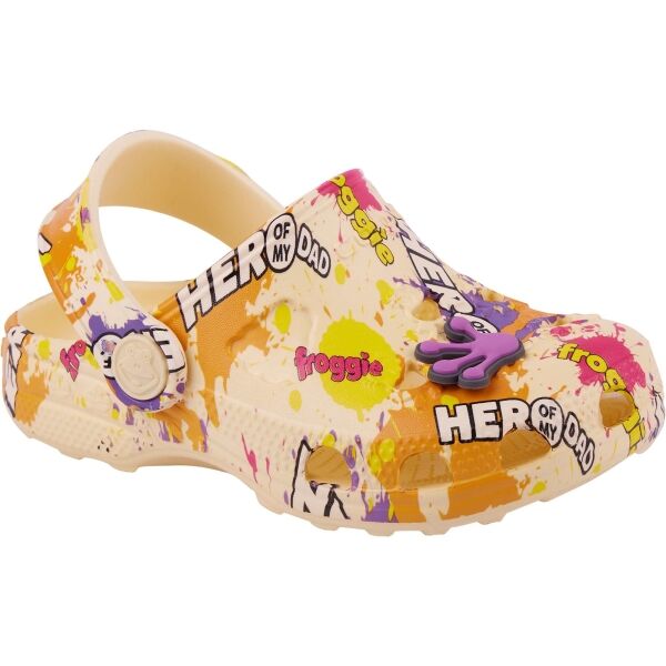 Coqui LITTLE FROG - HERO Detské sandále, žltá, veľkosť