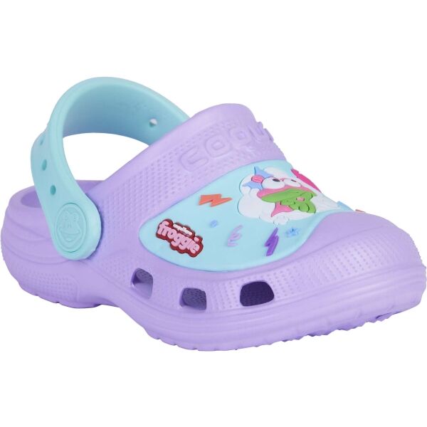 Coqui MAXI - HERO Detské sandále, fialová, veľkosť