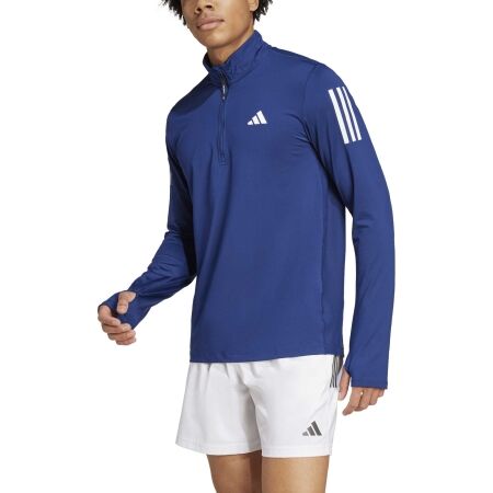 adidas OWN THE RUN HALF-ZIP - Tricou de alergare pentru bărbați