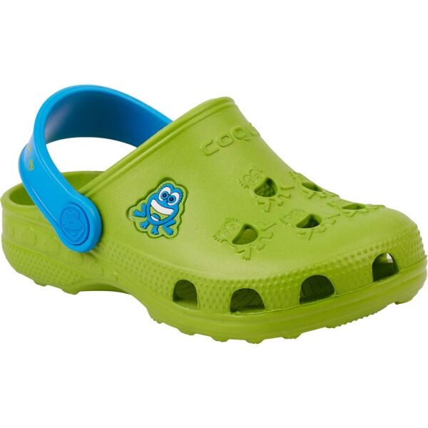 Coqui LITTLE FROG Detské sandále, zelená, veľkosť