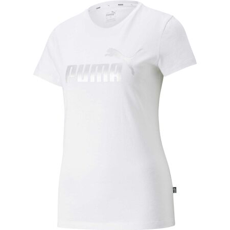 Puma ESS+ METALLIC LOGO TEE - Women's T-shirt
