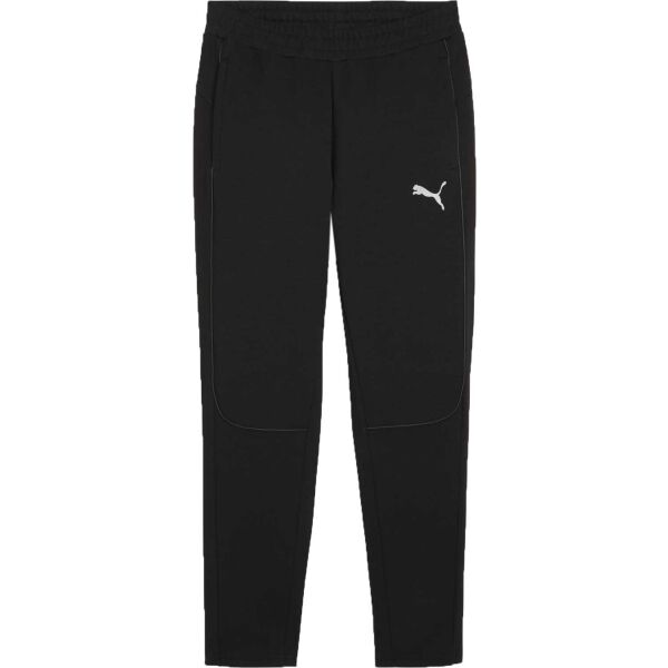 Puma TEAMFINAL CASUALS PANTS Pánske športové tepláky, čierna, veľkosť