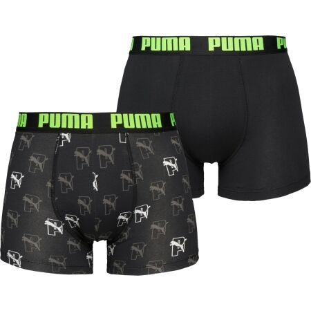 Puma MEN CAT LOGO PRINT BOXER 2P - Men’s boxer briefs