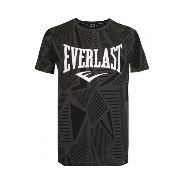 Everlast RANDALL ALL OVER Pánske tričko, čierna, veľkosť