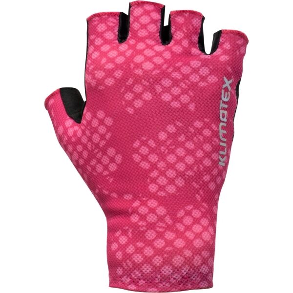 Klimatex SKY Unisex cyklo rukavice, ružová, veľkosť