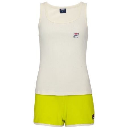 Fila SET TANK IN JERSEY SHORT PANTS IN FRENCH TERRY - Дамска пижама