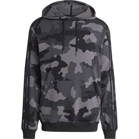 adidas CAMO HOODIE - Pánská mikina