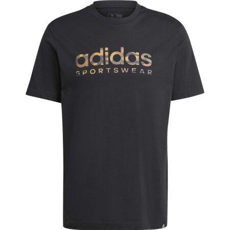 adidas CAMO LINEAR GRAPHIC TEE - Herren T-Shirt