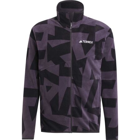 adidas TERREX MULTI PRINTED FULL-ZIP FLEECE - Herren Outdoorjacke