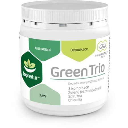 TOPNATUR GREEN TRIO 540 TABLET - Doplněk stravy