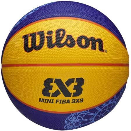 Wilson FIBA 3X3 MINI BSKT PARIS 2024 - Minge mini de baschet