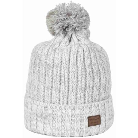Finmark Zimná čiapka - Zimná pletená čiapka