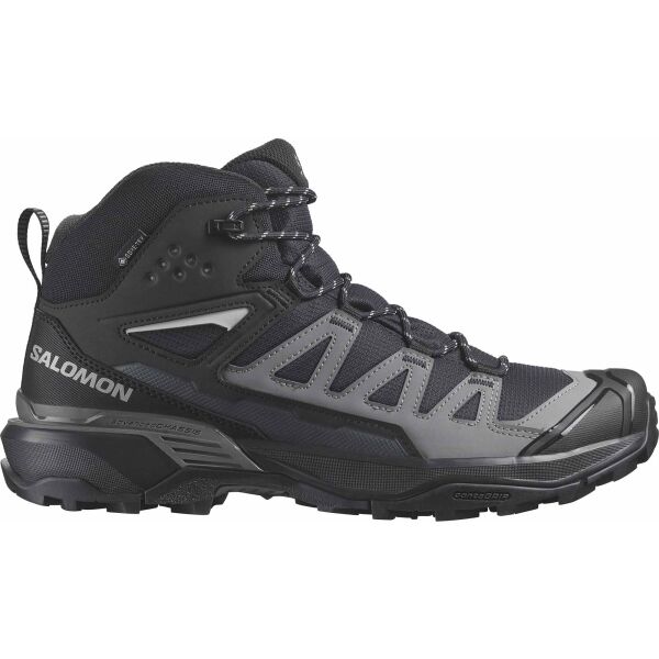 Salomon X ULTRA 360 MID GTX Pánska treková obuv, čierna, veľkosť 46