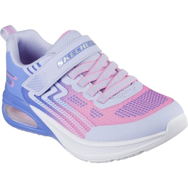 Skechers MICROSPEC MAX ADVANCE Detská vychádzková obuv, ružová, veľkosť