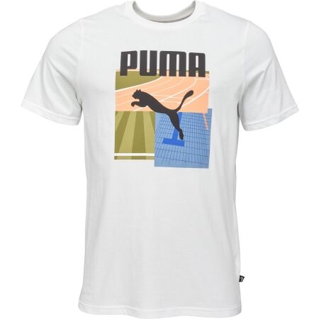 Puma GRAPHIC SUMMER SPORTS TEE - Herren-T-Shirt