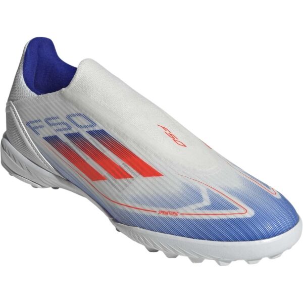 adidas F50 LEAGUE LL TF Pánske turfy, biela, veľkosť 42 2/3