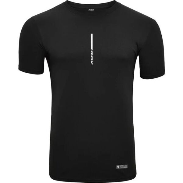RDX MICRO T2 Pánske športové tričko, čierna, veľkosť