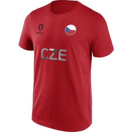 FANATICS UEFA EURO 2024 CZECHIA NATION FLAG - Tricou pentru bărbați